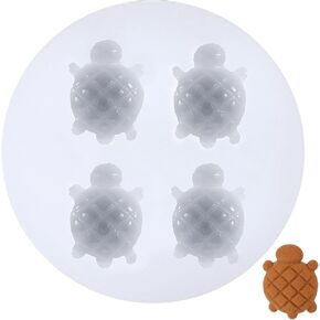 Sea Turtle Resin Jewelry Molds, Tortoise Making Mold 3D Ocean Animal Theme Epoxy Casting Molds for Handmade Crafts Chocolate Cake Party Decor