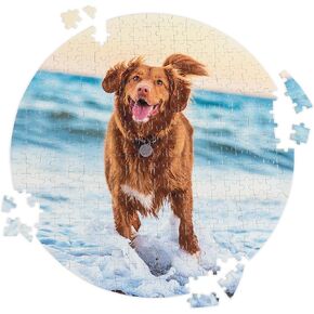 Easycosy Custom Photo Puzzles 35/72/120/300/500/1000 Pieces for Adults Families Personalized Picture Text Jigsaw Puzzle Gift for Holiday Birthday Wedding Anniversay(Horizontal/Vertical)