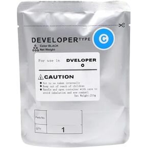 Developer Powder DV313 Compatible with Printers C308 C368 C458 C558 C658 C258 CMYK(DV313-Yellow)