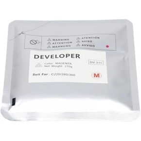 Developer Compatible with C220 C280 C360 DV311 Color Copier 1PCS(M)