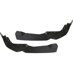 Spoiler Separator, Dry Carbon Car Front Bumper Lip Splitter Side Spoiler Compatible for BMW 3 Series G20 LCI 2023