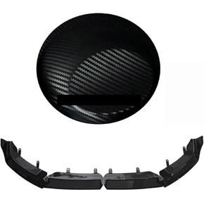 Spoiler Separator, Car Front Lip Spoiler Splitter Compatible for BMW 5 Series I5 525i 530i G60 G61 Lip 2024+(Silver)