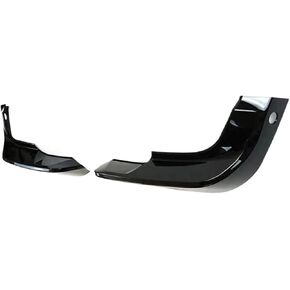 Spoiler Separator, Compatible for Land Rover Defender 90 110 2020-2023 Front Bumper Air Deflector Lip Spoiler Black ABS Car Accessories