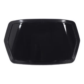Gauge Spoiler, Plastic Aerodynamic Aerodynamic Stability Enhancer Carbon Fiber Pattern Plastic Cover for 600 900 Rally Sport (Black)