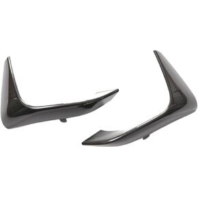 Spoiler Separator, Carbon Fiber Car Front Bumper Side Splitter Cover Fog Lower Trim Lip Compatible for BMW F80 M3 F82 M4 F83 2014-2020
