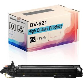 DV-621 Developer Unit Compatible for Konica Minolta bizhub C450i C451i C550i C551i C650i C651i C750i Printers, High Yield 200000 Pages, Print More Pages (4 Pack Black)