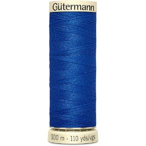Gutermann Sew-All Polyester Purpose Thread, 100m/110 yd, Cobalt Blue