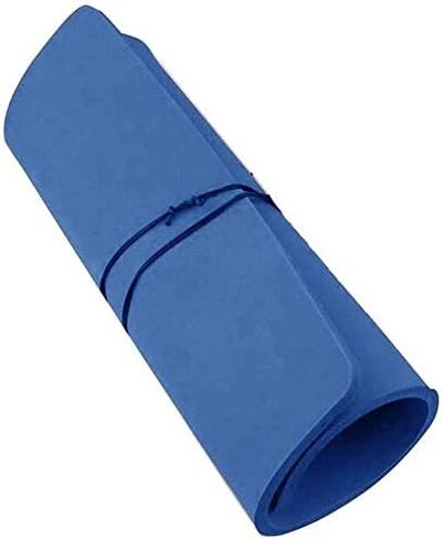 15x15 Inch Heat Press Silicone Mat for Crafts - Thick 0.33" Fireproof Pad for Vinyl, HTV, Sublimation Transfers. Double-Sided, Washable Work Surface Protector for Ironing & DIY Projects (Blue - 15) in Saudi Arabia