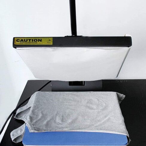 15x15 Inch Heat Press Silicone Mat for Crafts - Thick 0.33" Fireproof Pad for Vinyl, HTV, Sublimation Transfers. Double-Sided, Washable Work Surface Protector for Ironing & DIY Projects (Blue - 15) in Saudi Arabia