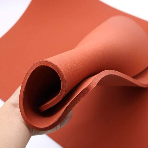 15x15 Inch Heat Press Silicone Mat for Crafts - Thick 0.33" Fireproof Pad for Vinyl, HTV, Sublimation Transfers. Double-Sided, Washable Work Surface Protector for Ironing & DIY Projects (Blue - 15) in Saudi Arabia
