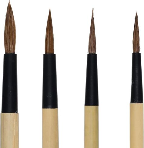 Art Advantage Brush Set Bamboo Style 4pc in Saudi Arabia