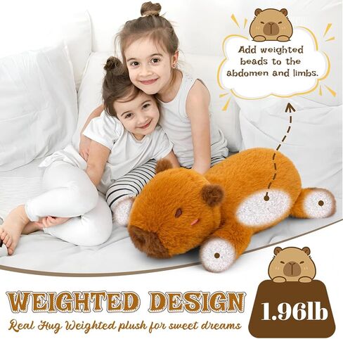 أفخم كابيبارا مرجحة ، 10 بوصة 0.8 رطل كابيبارا محشو بالحيوانات للأطفال والبالغين ، وسادة لطيفة الكارتون الأنيمي أفخم للأطفال والفتيان والبنات وهدايا أعياد الميلاد in Kuwait