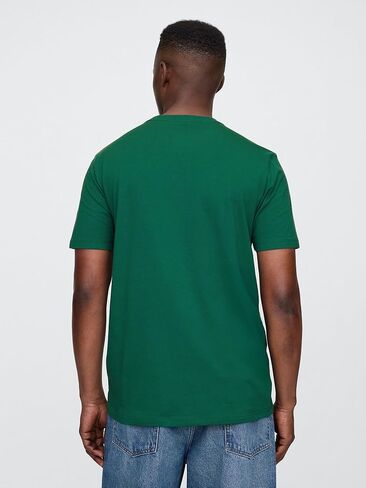 GAP Mens Everyday Soft Logo Tee Chino M in Saudi Arabia