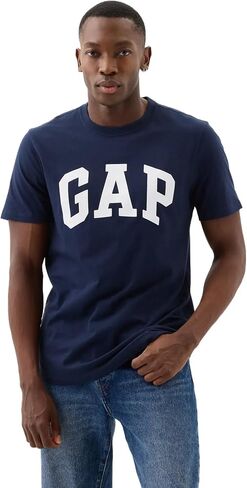 GAP Mens Everyday Soft Logo Tee Chino M in Saudi Arabia