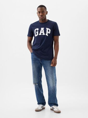 GAP Mens Everyday Soft Logo Tee Chino M in Saudi Arabia