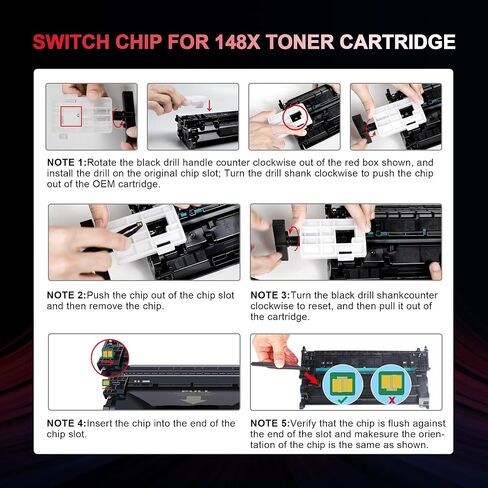 148X 148A Toner Cartridge Black High Yield (NO CHIP)Compatible Replacement for HP W1480A W1480X for Laserjet Pro 4001dw 4001dwe 4001dn 4001dne 4001n 4001ne MFP 4101fdw 4101fdwe 4101fdn Printer in Saudi Arabia