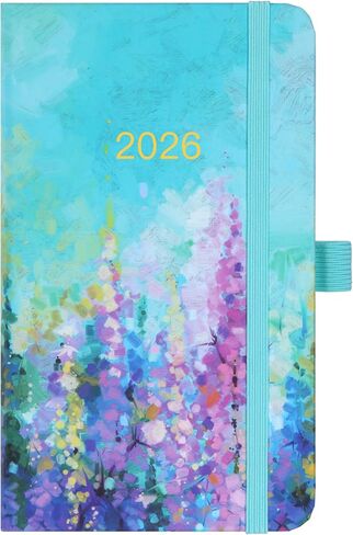 2026 تقويم الجيب - 2026 Pocket Planner ، Jan.2026 - Dec.2026 ، 2026 Planner Weekly and Monthly ، 3.93 '' × 6.29 '' 2026 Organizer مع Pen Loop + 2 إشارة مرجعية + نطاقات - الطلاء الزيتي in Saudi Arabia
