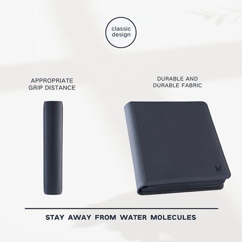 حافظة بطاقات متدرجة من KUOOKING - تحتوي على 40 لوحًا، وحافظة ذات 4 جيوب لألواح البطاقات القياسية PSA in Kuwait