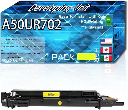 Compatible for Konica Minolta A50UR70266 Replacement Developing Unit Used with AccurioPress C2060 C2070 C3070 C3080 C3080P Printers, High Production Multiple Options (4-Pack BK/C/M/Y) in Saudi Arabia