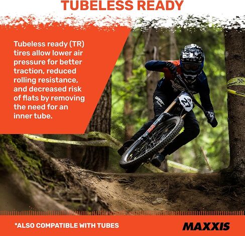 إطار دراجة Maxxis Minion DHF مع خرزة قابلة للطي مقاس 27.5 × 2.50 مسار عريض/MaxxGrip/EXO+ / جاهز بدون أنبوب، أسود in Kuwait