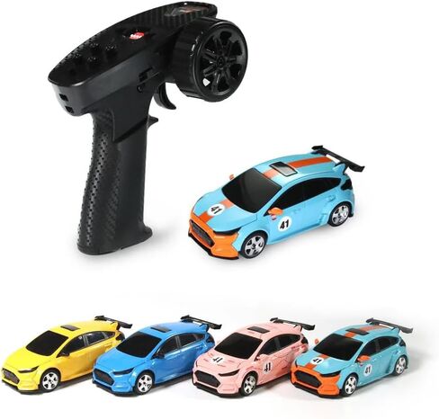 RC Mini Drift Car مع Gyro ، 1/43 مقياس 4WD على الطرق الوعرة CARBING CAR ELECTRAL 2.4G ROMOTE CONTROL SCING OPERAN in Kuwait