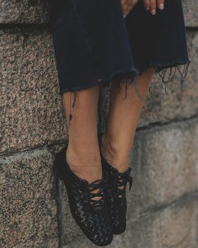 حذاء مسطح للسيدات من JW PEI Kayla Weave Strap in Kuwait