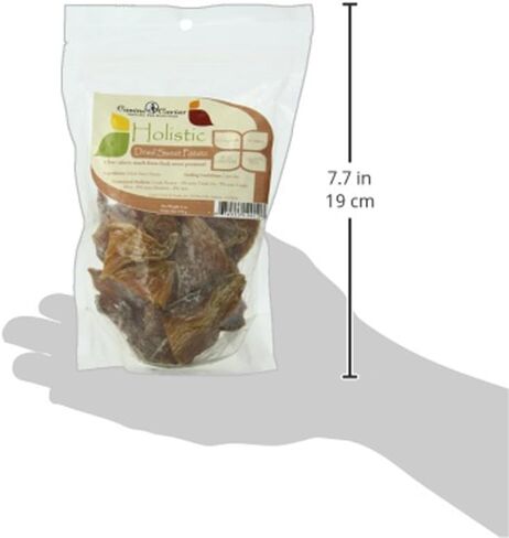 Canine Caviar Dried Sweet Potato Dog Treats All-Natural Dog Treats, Rawhide Free and Gluten Free Healthy Dog Treats, Dog Training Treats for All Breeds and Life Stages (12 oz) in Saudi Arabia