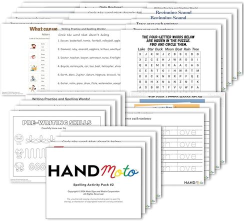 Coloring Activity Pack 1 - Our Coloring Activity Sheets Make Coloring Easy and Enjoyable - Our Coloring Activity Pack for Kids Ages 2-6 are Easy to use with Our HandMoto Whiteboard in Saudi Arabia