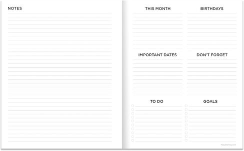 TF Publishing July 2025 - June 2026 Super Stripe Large Monthly Planner with Thick Paper - 12 Month Academic Planner 2025-2026 with 2-Page Spreads, Large Calendar Grids and Prompts - 9in x 11in in Saudi Arabia