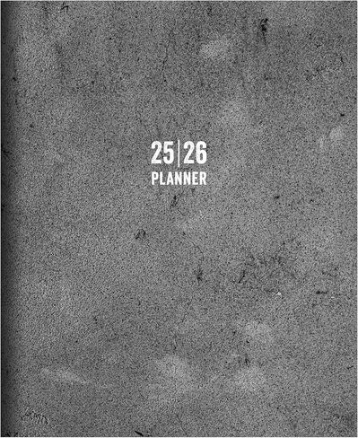 TF Publishing July 2025 - June 2026 Super Stripe Large Monthly Planner with Thick Paper - 12 Month Academic Planner 2025-2026 with 2-Page Spreads, Large Calendar Grids and Prompts - 9in x 11in in Saudi Arabia