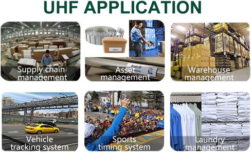 50 قطعة Fongwah UHF Tag Alien H3 9662 860-960MHz EPC C1G2 ISO 18000-6C متوافقة مع جرد الأصول وتتبع نافذة in Kuwait