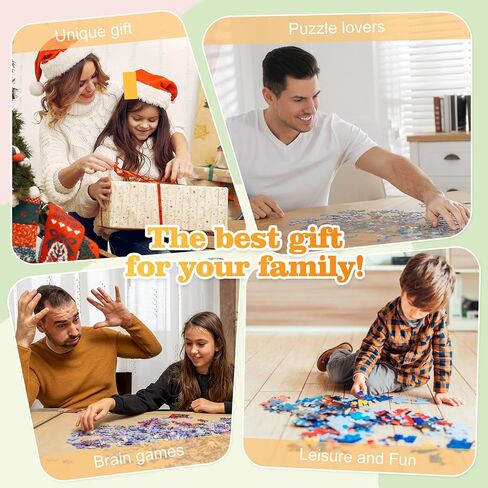Easycosy Custom Photo Puzzles 35/72/120/300/500/1000 Pieces for Adults Families Personalized Picture Text Jigsaw Puzzle Gift for Holiday Birthday Wedding Anniversay(Horizontal/Vertical) in Saudi Arabia