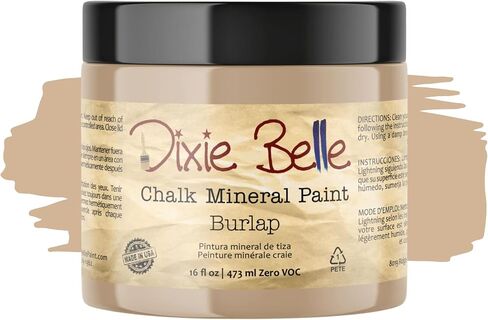 Dixie Belle Paint Company الطباشير الطلاء الأثاث - Midnight Sky (32 أونصة) - أزرق أسود أسود أسود فورنيش أثاث DIY Paint in Kuwait