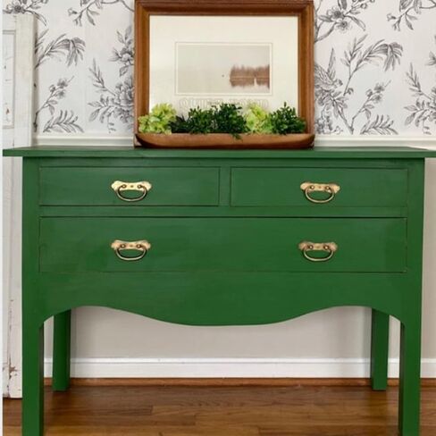 Dixie Belle Paint Company الطباشير الطلاء الأثاث - Midnight Sky (32 أونصة) - أزرق أسود أسود أسود فورنيش أثاث DIY Paint in Kuwait