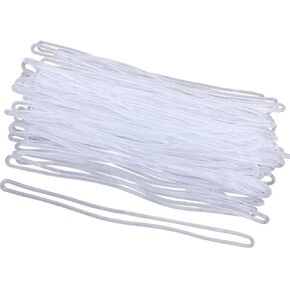 50 Pcs 160mm Transparent Plastic Travel Luggage Tag Loops Holder PVC Name Tag Loop Straps Worm Loops Office Supplies Blank Labeling Tags Shower Accessories for Bag