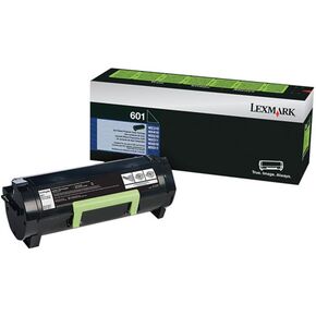 Lexmark 60F1000 (601) العائد القياسي الحبر الأسود (2500 عائد)