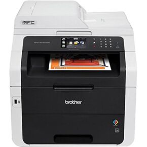 Brother MFC9340CDW BROTHER Wireless Color Laser LED All-in-One Printer, Copier, Scanner, Fax, Mfc-9340Cdw, Black