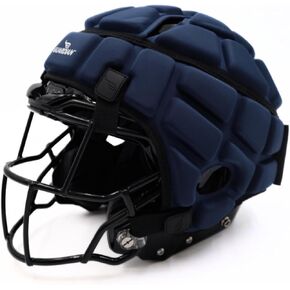 Cap - Soft-Shell Helmet Cover for Football and Lacrosse - Reduces Impact and Protects Helmets - One Size Fits All for Youth, High School and College Programs - Navy in Saudi Arabia