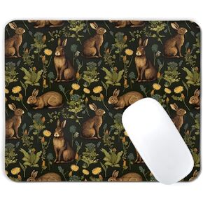 Blue and White Floral Mouse Pad, Luxury Gold Chrysanthemum Flower Mousepad Mouse Mat with Non-Slip Rubber Base for Home Office Desk Accessories, Aesthetic Office Supplies, 9.5x7.9 Inch in Kuwait