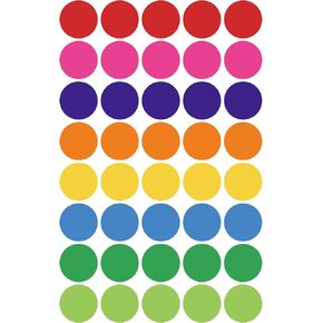 40 Pcs Classroom Floor Stickers 5.5" Self Adhesive Dry Erase Circles Vinly Stickers Line Up Spots for Classroom Tables Sit Spots Markers for Kindergarten Elementary Teachers, 8 Colors
