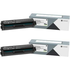 Lexmark C320010 Black Toner Cartridge 2-Pack for C3224, MC3224, BND02218