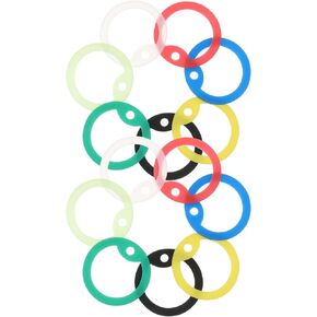 14pcs الكلب الكلب الكلام ، حلقات معرف الأليف السيليكون خفيفة الوزن الكلاب الكلاب المعرف ، ألوان متنوعة ، 1.57in