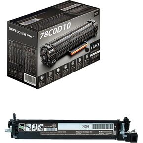 78C0D10 78C0D20 78C0D30 78C0D40 Developer Unit Compatible for Lexmark C2240 C2325 C2325dw C2425dw C2535 C2535dw CS421dn CS521 CX421 Printers,High Yield 125000 Pages (Multicolor)
