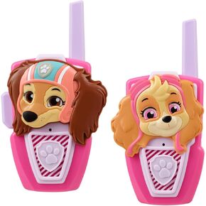 eKids Paw Patrol Skye & Liberty Walkie Talkies for Kids, Indoor and Outdoor Toys for Fans of Paw Patrol Toys