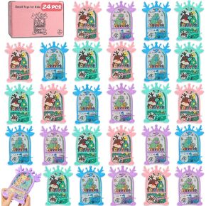 24Pack Mini Pinball Games for Kids - Handheld Desktop Small Toys Bulk for Party Favors Goodie Bags Stuffers Birthday Gifts Classroom Prize Box Rewards, Travel Fidget Toys for Toddler 3-5