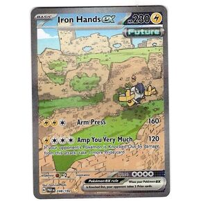 Pokemon - Iron Hands ex 248/182 - Paradox Rift - Special Illustration Rare - Single Card