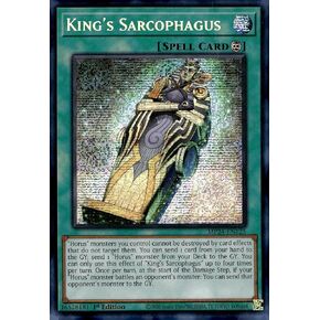 King's Sarcophagus - MP24-EN125 - Prismatic Secret Rare - 1st Edition