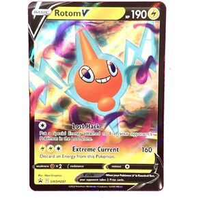 Pokémon - Rotom V SWSH257 Lost Origin - Black Star Promo - Holo Foil Card