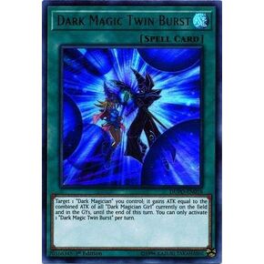 Yu-Gi-Oh! - Dark Magic Twin Burst - DUPO-EN018 - Ultra Rare - 1st Edition - Duel Power