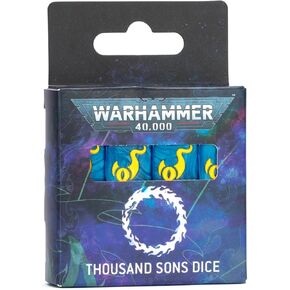 Games Workshop Warhammer 40K Thousand Sons Dice Set